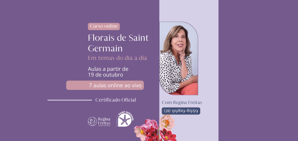 Curso Florais de Saint Germain online